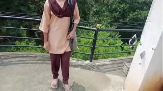 Indian Bengali College Sister Hard Fucked Pussy In Terrace Video