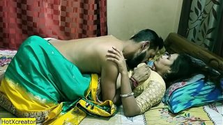 Indian married bhabi painful Ass fucked by Lover