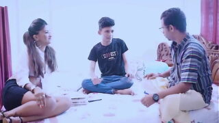 Nepali Amateur Bhabi With Devar And His Friend Fucking Video