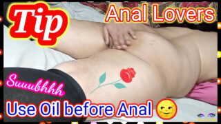 Real Indian Desi Hot Aunty hard anal fucked in Hindi Clear Audio Video