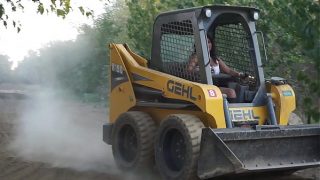 Sexy Indian Girl Driving Bobcat – Maya Video