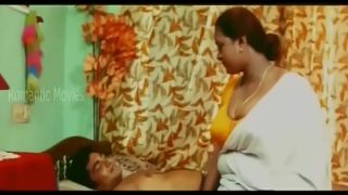 Shakeela and young boy having hot romance at home